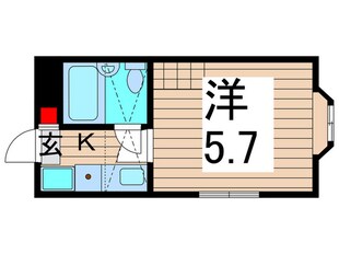 エミネス三丁目の物件間取画像